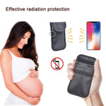 ถุงกันสัญญาณกุญแจรถแบบหัวเข็มขัดคู่ ป้องกันแม่เหล็ก กระเป๋าใส่บัตร RFID, หัวเข็มขัดคู่