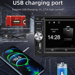 6.2 inch Bluetooth AUX Mobile Phone Interconnection USB Interface Car DVD