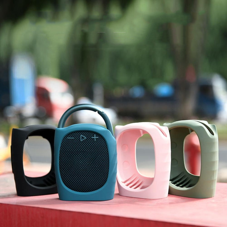 สำหรับเคสซิลิโคนลำโพงบลูทูธ JBL Clip 4 พร้อมสายรัด สไตล์ 2 (ดำ), สไตล์ 2 (น้ำเงิน), สไตล์ 2 (เขียว), สไตล์ 2 (ชมพู)