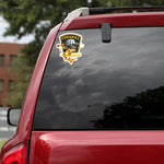 5 PCS P200 Fishing Force Car Sticker, Fishing Force Black, Fishing Force White
