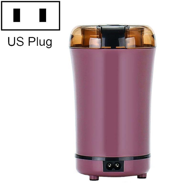 เครื่องบดกาแฟไฟฟ้าสแตนเลส M150A ขนาดเล็ก สำหรับบดเมล็ดกาแฟ รุ่นปลั๊ก US (ม่วง), US (ดำ), US (ขาว), EU (ขาว), EU (ม่วง), UK (ขาว), UK (ดำ), UK (ม่วง)