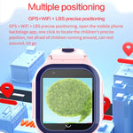 DF70 นาฬิกาโทรเด็ก 4G GPS + WIFI + LBS ขนาด 1.4 นิ้ว พร้อมฟังก์ชัน SOS สีชมพู น้ำเงิน ดำ