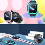 DF70 นาฬิกาโทรเด็ก 4G GPS + WIFI + LBS ขนาด 1.4 นิ้ว พร้อมฟังก์ชัน SOS สีชมพู น้ำเงิน ดำ