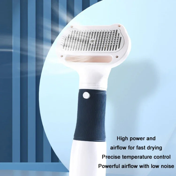 หวีเป่าขนสัตว์เลี้ยงไฟฟ้ากำลังสูง 600W 3 in 1, ขนาด:, ปลั๊ก US 110V, ปลั๊ก EU 220V, ปลั๊ก UK 220-240V