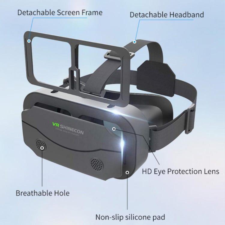 แว่น VRSHINECON G13 ความจริงเสมือน VR สำหรับมือถือ ดูหนัง เล่นเกม 3D แว่นดิจิทัล G13