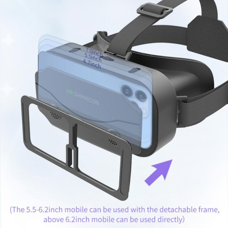 แว่น VRSHINECON G13 ความจริงเสมือน VR สำหรับมือถือ ดูหนัง เล่นเกม 3D แว่นดิจิทัล G13