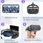 แว่น VRSHINECON G13 ความจริงเสมือน VR สำหรับมือถือ ดูหนัง เล่นเกม 3D แว่นดิจิทัล G13