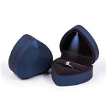 017015-20 Heart-shaped LED Light Ring Necklace Storage Box without Jewelry, Spec:, Pendant(Black), Ring(White), Pendant(Pink), Ring(Red), Ring(Gold), Ring(Blue), Ring(Black), Ring(Pink), Pendant(White), Pendant(Red), Pendant(Gold), Pendant(Blue)