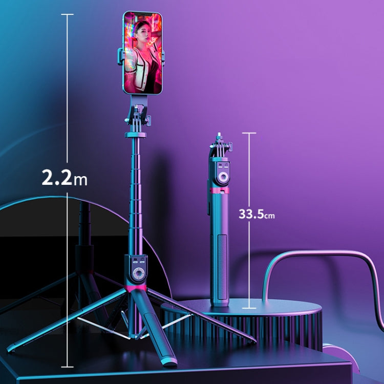 ไม้เซลฟี่บลูทูธพับได้หมุน 360 องศา พร้อมขาตั้งสำหรับถ่ายทอดสด, สเปค: P220 TK (คลิปเดี่ยว), P225 TK (คลิปเดี่ยว)