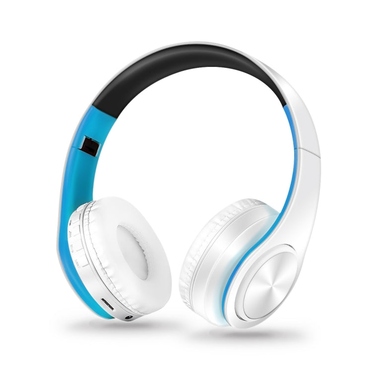 LPT660 Bluetooth Wireless Headset HIFI Stereo Sports Headphones, LPT660 (White Blue), LPT660 (White Green), LPT660 (White Orange), LPT660 (White Pink), LPT660 (White Gold), LPT660 (Black+Green), LPT660 (White Rose Gold), LPT660 (Black Orange)