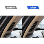 For Infiniti G35/G37/G25/Q60 2pcs /Set Universal Defogger Air Outlet Sticker For Left And Right Drive