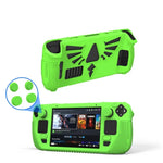เคสซิลิโคนกันลื่นสำหรับ Steam Deck V V4-1 พร้อมฟังก์ชันที่ยึดเครื่อง สีดำ สีแดง สีเขียว สีน้ำเงิน
