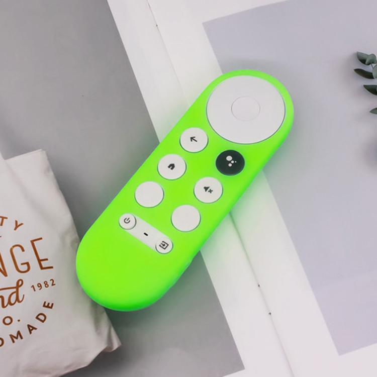 สำหรับเคสซิลิโคนกันตกรีโมท Google Chromecast 2020 Y16, สีสีน้ำเงินเรืองแสง Y16, สีดำ Y16, สีแดง Y16, สีน้ำเงิน Y16, สีเขียวเรืองแสง Y16