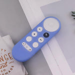สำหรับเคสซิลิโคนกันตกรีโมท Google Chromecast 2020 Y16, สีสีน้ำเงินเรืองแสง Y16, สีดำ Y16, สีแดง Y16, สีน้ำเงิน Y16, สีเขียวเรืองแสง Y16