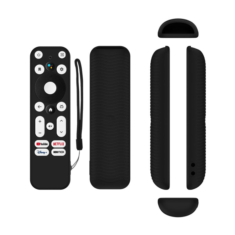 Y55 สำหรับ ONN Android TV 4K UHD อุปกรณ์สตรีมมิ่ง ปกซิลิโคนกันตกสำหรับรีโมทคอนโทรล