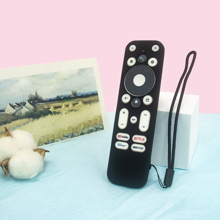 Y55 สำหรับ ONN Android TV 4K UHD อุปกรณ์สตรีมมิ่ง ปกซิลิโคนกันตกสำหรับรีโมทคอนโทรล