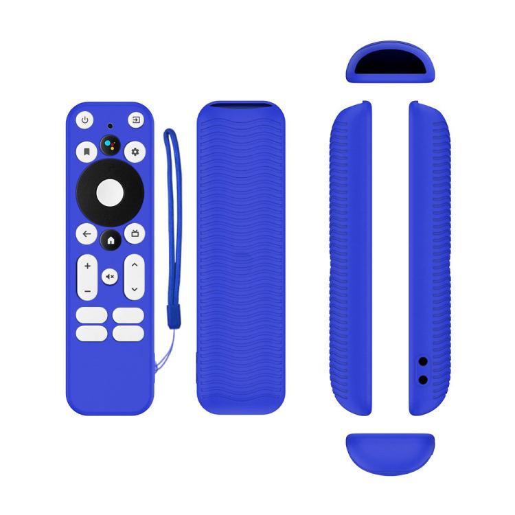 Y55 สำหรับ ONN Android TV 4K UHD อุปกรณ์สตรีมมิ่ง ปกซิลิโคนกันตกสำหรับรีโมทคอนโทรล