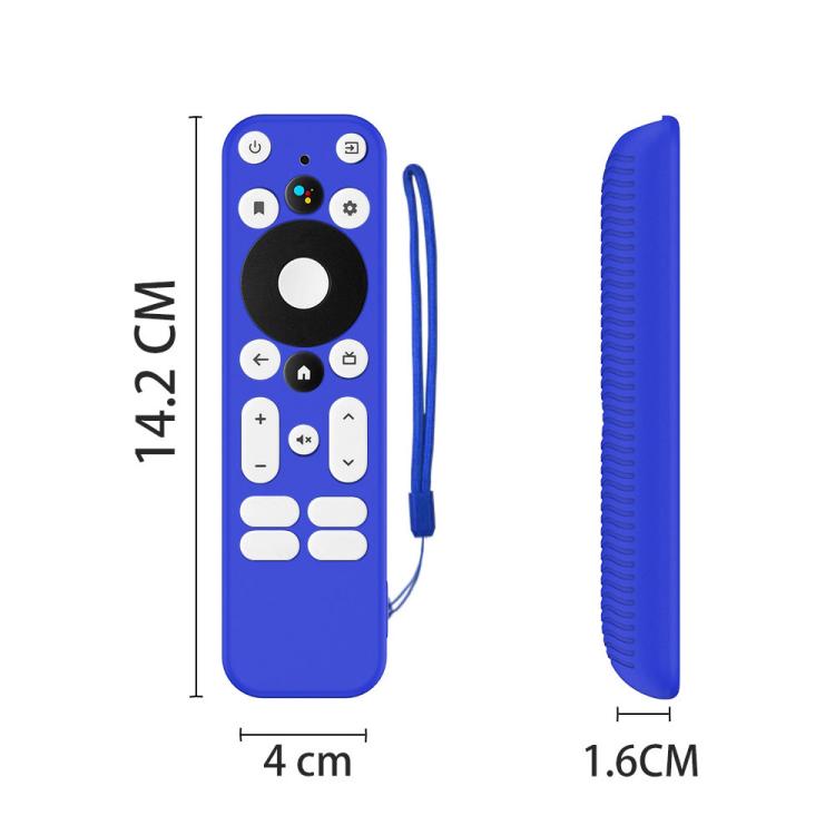 Y55 สำหรับ ONN Android TV 4K UHD อุปกรณ์สตรีมมิ่ง ปกซิลิโคนกันตกสำหรับรีโมทคอนโทรล