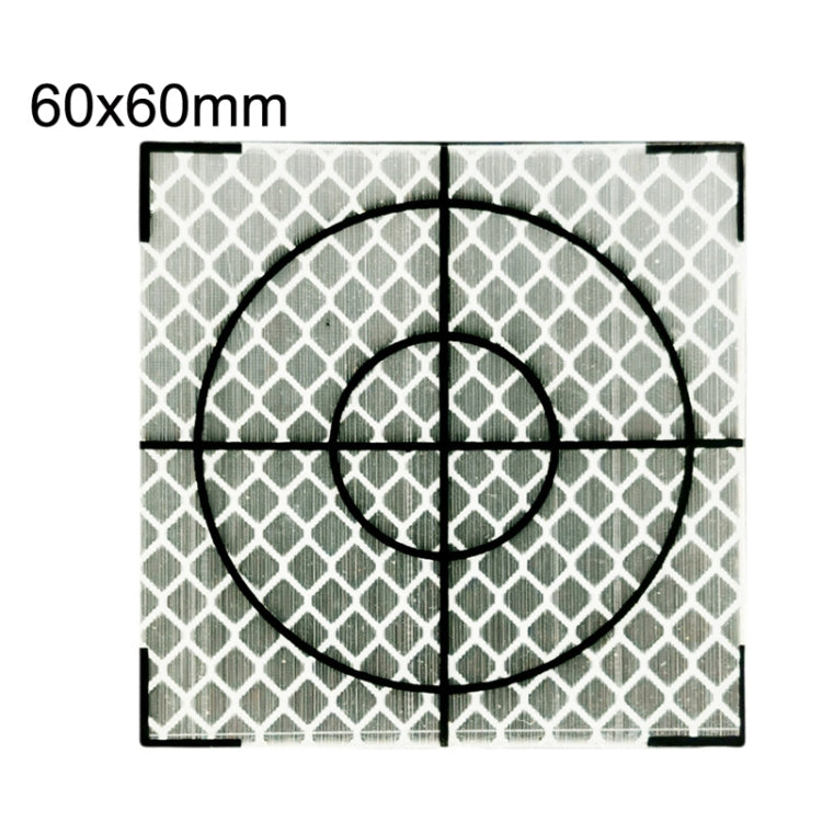 สติ๊กเกอร์สะท้อนแสงสำหรับการทำแผนที่อุโมงค์เพชร FP001, ขนาด: 60x60 มม., 60x60 มม., 60x60 มม. พร้อมสามเหลี่ยม