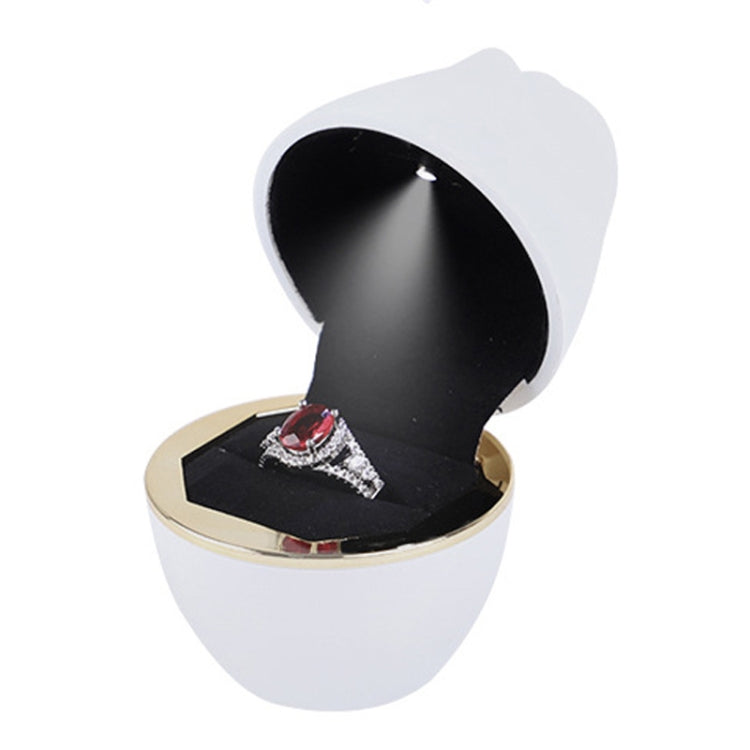กล่องเก็บสร้อยคอแหวนสปอตไลท์ LED รูปดอกกุหลาบไม่มีเครื่องประดับ, สเปค:, 017257 จี้(สีน้ำเงินรอยัล), 017257 จี้(สีขาว), 017257 จี้(สีชมพู), 017257 จี้(สีเขียว), 017257 แหวน(สีแดง), 017257 แหวน(สีน้ำเงินรอยัล), 017257 แหวน(สีขาว)