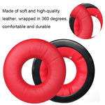 ปลอกฟองน้ำสำหรับหูฟัง Sennheiser HD25-1II/25/25SP/25SP-II 1 คู่, สีดำ, สีแดง, สีเหลือง, สีน้ำเงิน, สีขาว, สีดำหนังย่น