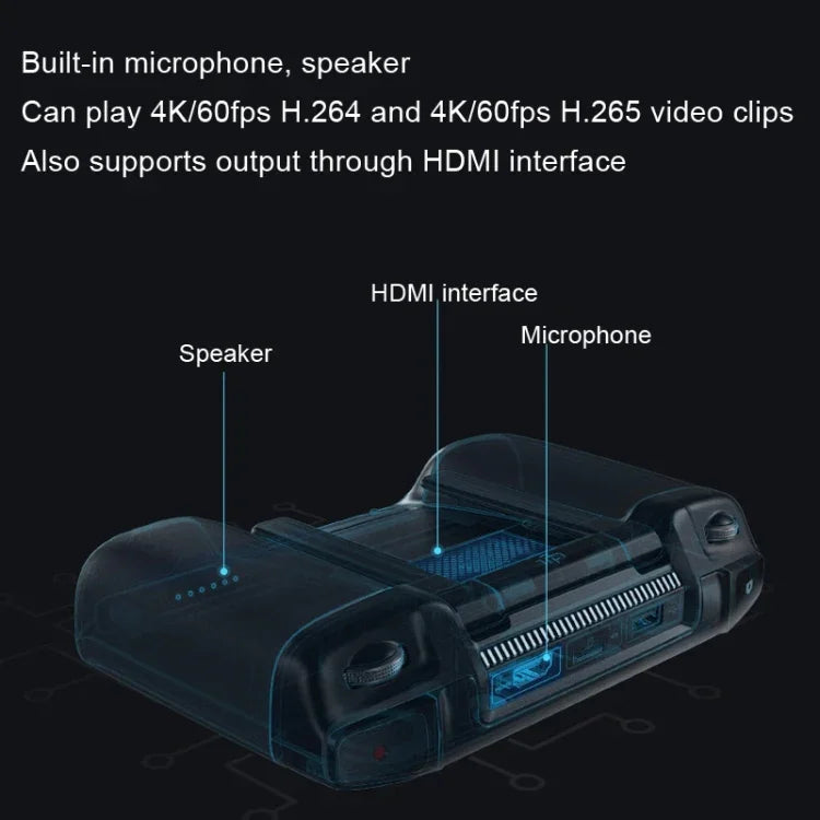 รีโมทคอนโทรลมือสองพร้อมหน้าจอ สำหรับ DJI Mavic 2 Pro / Zoom / Air 2 / Air 2S / Mini 2, DJI Mavic 2 Pro