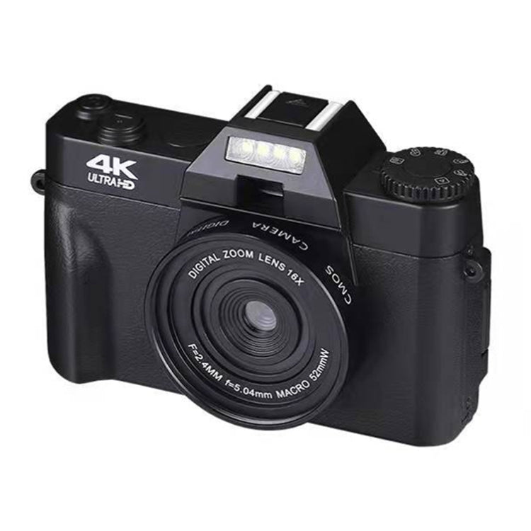 กล้องดิจิทัลหน้าจอพับได้เรโทร R10 4K HD 48MP รุ่นง่าย R10
