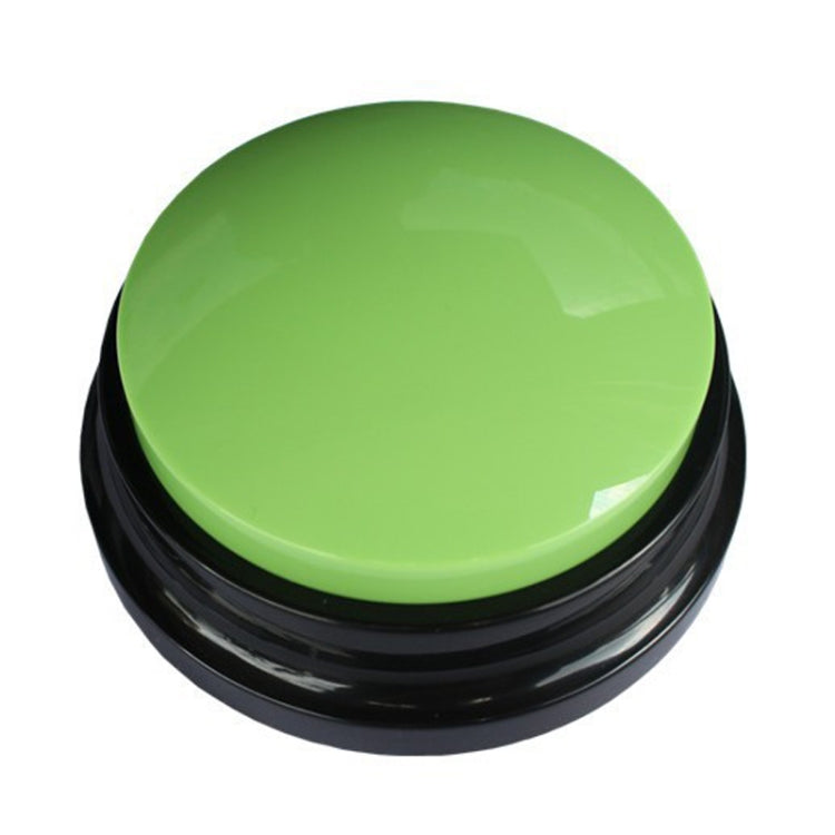 Pet Communication Button Dog Vocal Box Recording Vocalizer, Style: Recording Model, Light Blue, Green, Purple, Red, Orange, Rose Red, Pink, Yellow, Lake Blue, White, Dark Blue