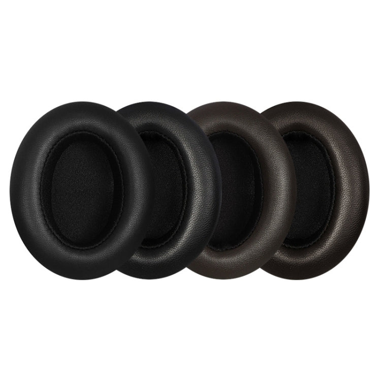 ฝาครอบฟองน้ำหูฟังนุ่มสบาย 2 ชิ้น สำหรับ Sennheiser Momentum, สี: หนังโปรตีนสีดำ, หนังโปรตีนสีดำ, หนังโปรตีนสีน้ำตาล, หนังลูกแกะสีดำ, หนังลูกแกะสีน้ำตาล