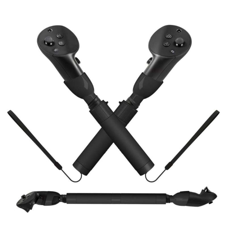 ด้ามจับเสาไฟสำหรับเล่นกอล์ฟ VR สำหรับ Meta Quest Pro สีดำ