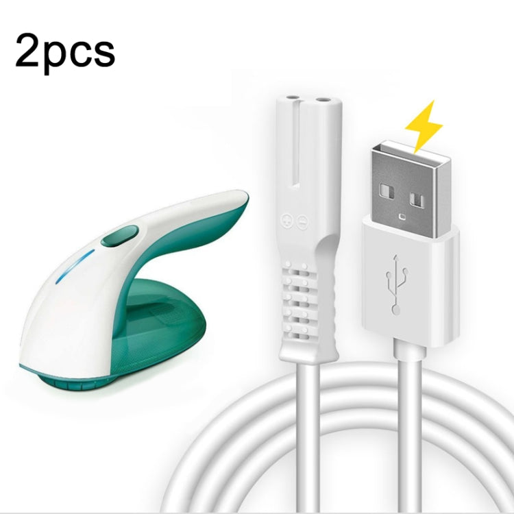 สายชาร์จ USB 2 ชิ้น สำหรับเครื่องตัดขน Philips CONFU SUPOR, 2 ชิ้น สำหรับเครื่องตัดขน Philips