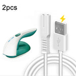 สายชาร์จ USB 2 ชิ้น สำหรับเครื่องตัดขน Philips CONFU SUPOR, 2 ชิ้น สำหรับเครื่องตัดขน Philips