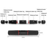 หัวต่อเครือข่ายสำเร็จรูป YM-8821 สำหรับสายเครือข่ายกันน้ำภายนอก, หัวผ่านสองทาง
