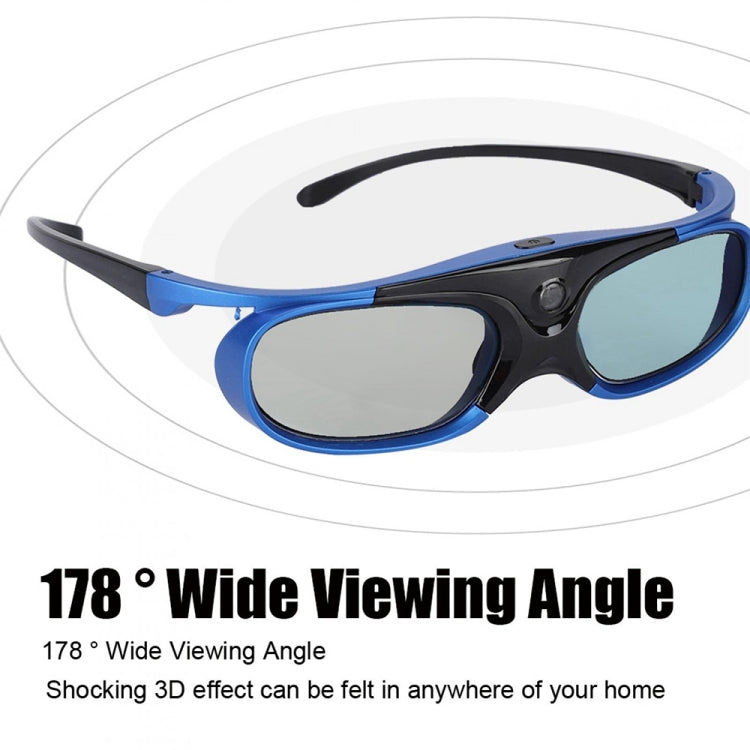 แว่น 3D JX30-T แบบ Active Shutter รองรับ 96HZ-144HZ สำหรับโปรเจคเตอร์ DLP-LINK X5/Z6/H2