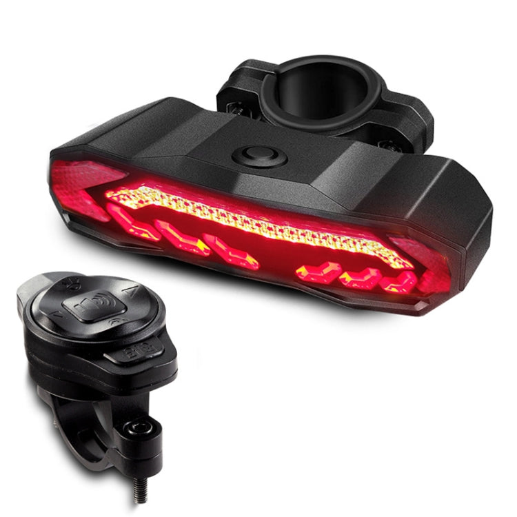 ไฟท้ายจักรยานอัจฉริยะ SF31 พร้อมเบรก USB แจ้งเตือนสำหรับขี่กลางคืน รถภูเขา ไฟ LED, SF31 รีโมทคอนโทรลรุ่นใหม่