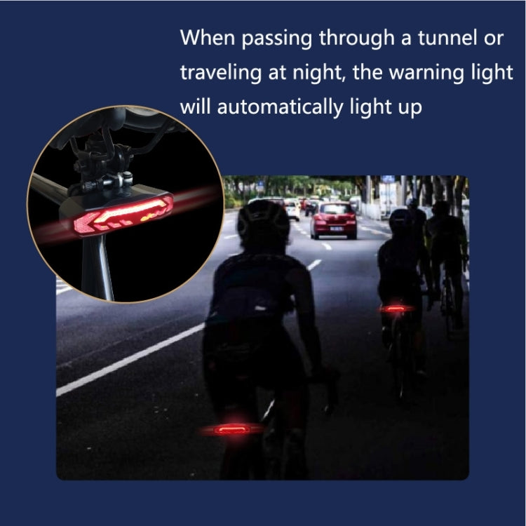 ไฟท้ายจักรยานอัจฉริยะ SF31 พร้อมเบรก USB แจ้งเตือนสำหรับขี่กลางคืน รถภูเขา ไฟ LED, SF31 รีโมทคอนโทรลรุ่นใหม่