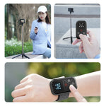TELESIN T10 รีโมทคอนโทรลบลูทูธ 80 ม. สำหรับ GoPro Hero11 Black / HERO10 Black / HERO9 Black / HERO8 Black /Max, สำหรับ GoPro