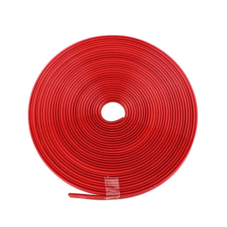 8m/roll Car Wheel General Sticker Modified Protection Sticker Anti-collision Strip, 1roll White, 1roll Black, 1roll Red, 1roll Pink, 1roll Purple, 1roll Blue, 1roll Orange, 1roll Gray