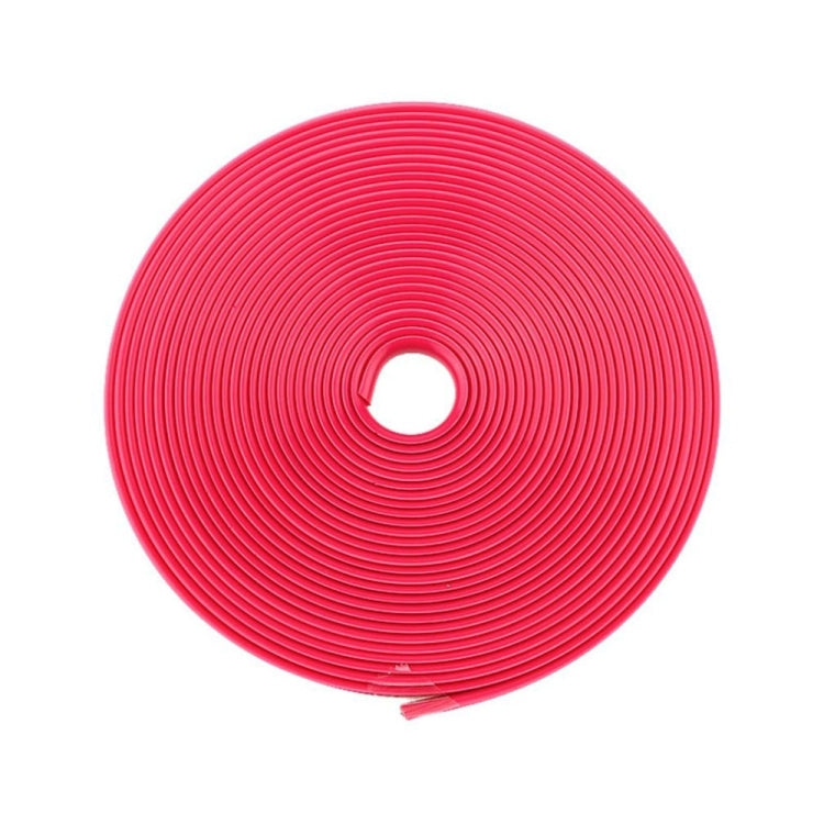 8m/roll Car Wheel General Sticker Modified Protection Sticker Anti-collision Strip, 1roll White, 1roll Black, 1roll Red, 1roll Pink, 1roll Purple, 1roll Blue, 1roll Orange, 1roll Gray