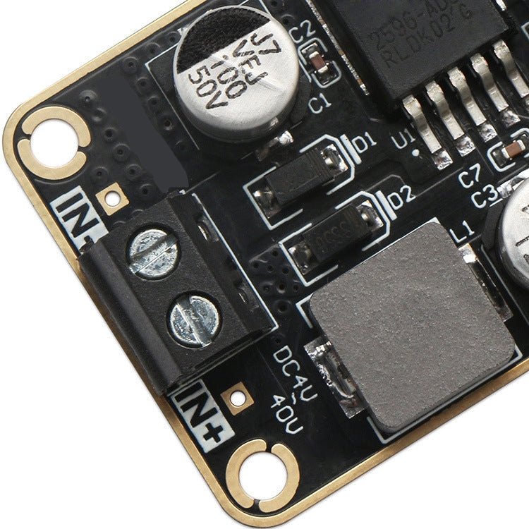 โมดูลจ่ายไฟ DC-DC ปรับแรงดันลง LM2596-ADJ 4V-40V เป็น 1.23-35V 3A บอร์ดสเตอริโอไทป์, LM2596-ADJ 4V-40V เป็น 1.23-35V