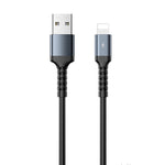 สายข้อมูล REMAX RC-C008 TPE นุ่ม 2.4A ป้องกันการหัก ยาว 1 เมตร, USB เป็น Micro USB, USB เป็น 8 พิน