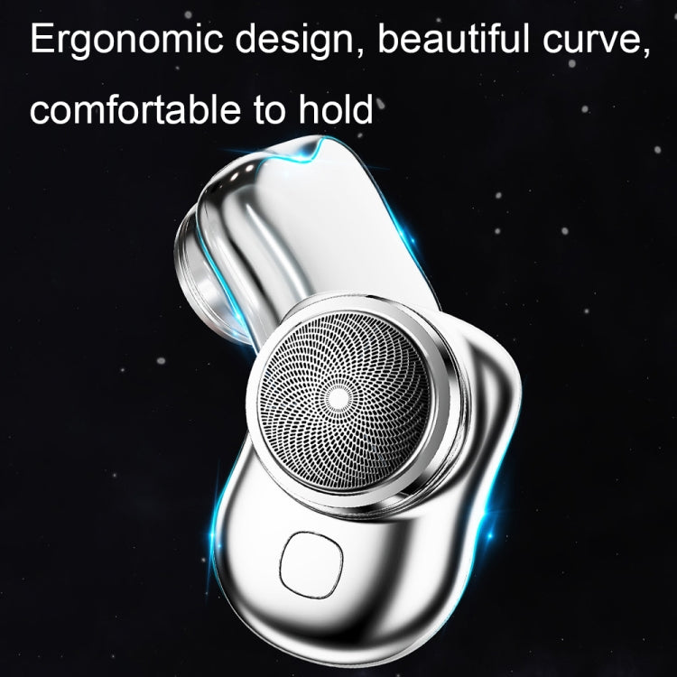 เครื่องโกนหนวดไฟฟ้าขนาดเล็ก ชาร์จ USB กันน้ำ พกพาสะดวก รุ่นมินิ