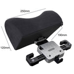 A09 5D Car Universal Adjustment U-shaped Memory Foam Headrest, U-shaped (Brown), With Stand  (U-shaped), U-shaped (Black), U-shaped (Gray)