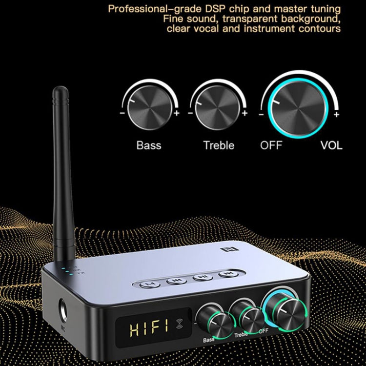 เครื่องรับเสียงบลูทูธ M9 Pro 5.1 พร้อมเครื่องส่งสัญญาณ FM วิทยุ 4-in-1 และ NFC รุ่น M9 Pro