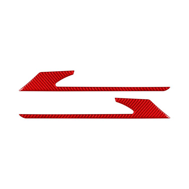 For 2019-2024 BMW 8 Series G14 Left and Right Drive 2pcs /Set Rear Fog Light Eyebrow Sticker