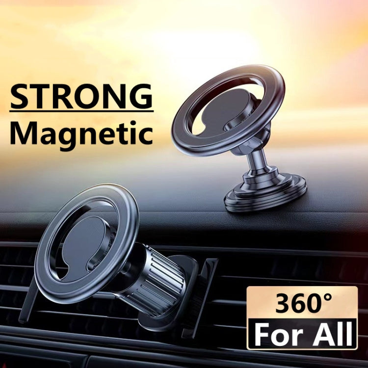 D19 Car Magnetic Mobile Phone Holder Rotatable Metal Navigation Bracket, Spec:, D19 Air Outlet (Black), D19 Seat (Silver), D19 Sticker (Black), D19 Sticker (Silver), D19 Air Outlet (Silver), D19 Extended (Black), D19 Extended (Silver), D19 Seat (Black)