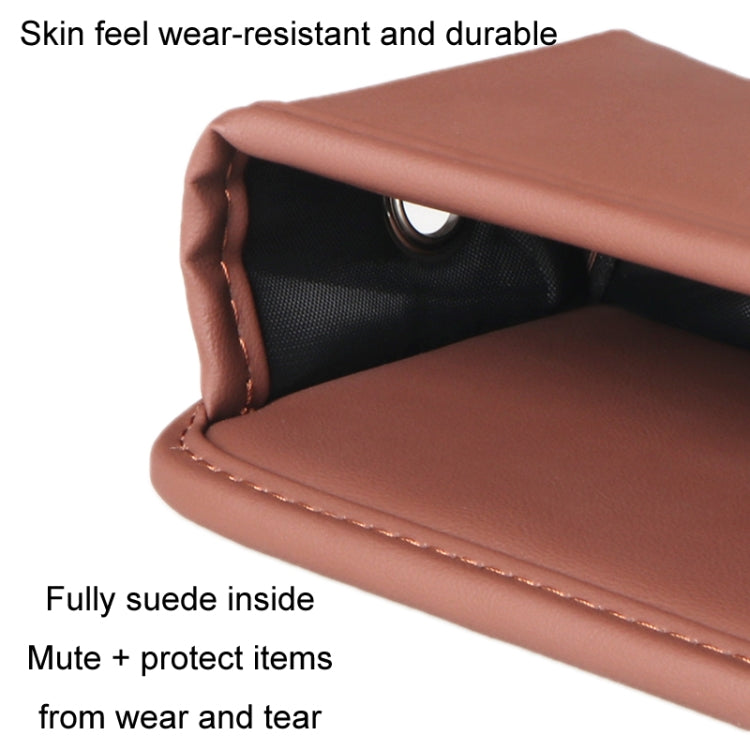 Multifunctional Car Seat Crevice Storage Box, Pattern:, No Logo(black), No Logo(Claret), No Logo(Mocha brown), No Logo(Saddling brown), No Logo(Beige)