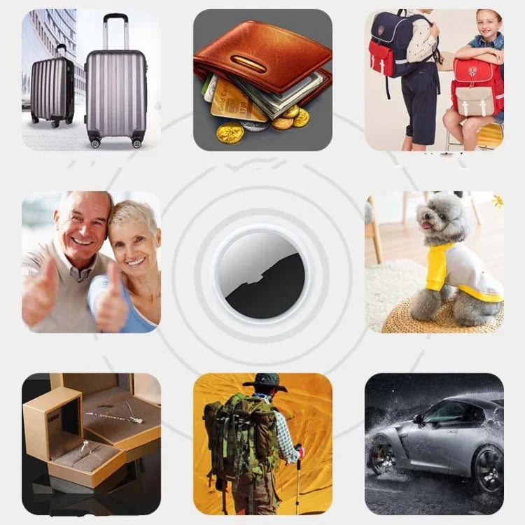 อุปกรณ์กันสูญหาย Bluetooth R20 สำหรับสัตว์เลี้ยง เด็ก ผู้สูงอายุ พร้อม GPS ติดตามตำแหน่ง, บรรจุกล่องสี, พร้อมชุดป้องกัน