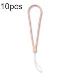 10pcs  Silicone Woven Pattern  Cell Phone Lanyard Anti-loss Hand Rope, Dark Night Green, White, Grass Purple, Light Green, Clove Purple, Antique White, Black, Red, Matcha Green, Lemon Yellow, Shallow Purple, Sand Pink, Sugar Orange, Tea Red            ...