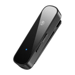 เครื่องรับเสียงบลูทูธ HiFi Y2 5.3 พร้อมไมโครโฟนหนีบปกเสื้อ 3.5 มม. แปลงเสียงโทรศัพท์ รองรับการเล่นการ์ด TF รุ่น Y2